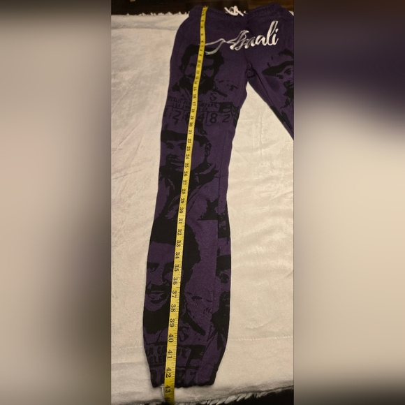 Asaali Sweatpants Color Purple/Black Size XS - Picture 3 of 9